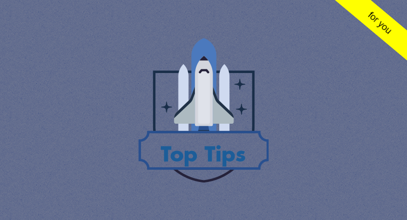 top-tips-for-mgmt-accountant Title image to tips for a management accountant article showing a space shuttle